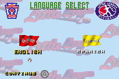 Little League Baseball 2002 screenshot 4 for GameBoy Advance